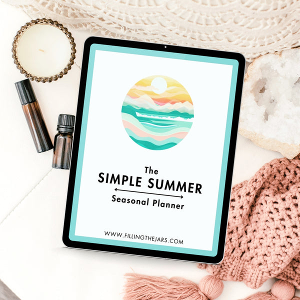 Simple Summer Planner: printable *digital product*