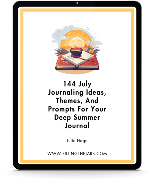 144 July Journaling Ideas: *digital product*