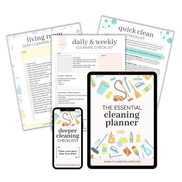 Essential Cleaning Planner: printable *digital product*