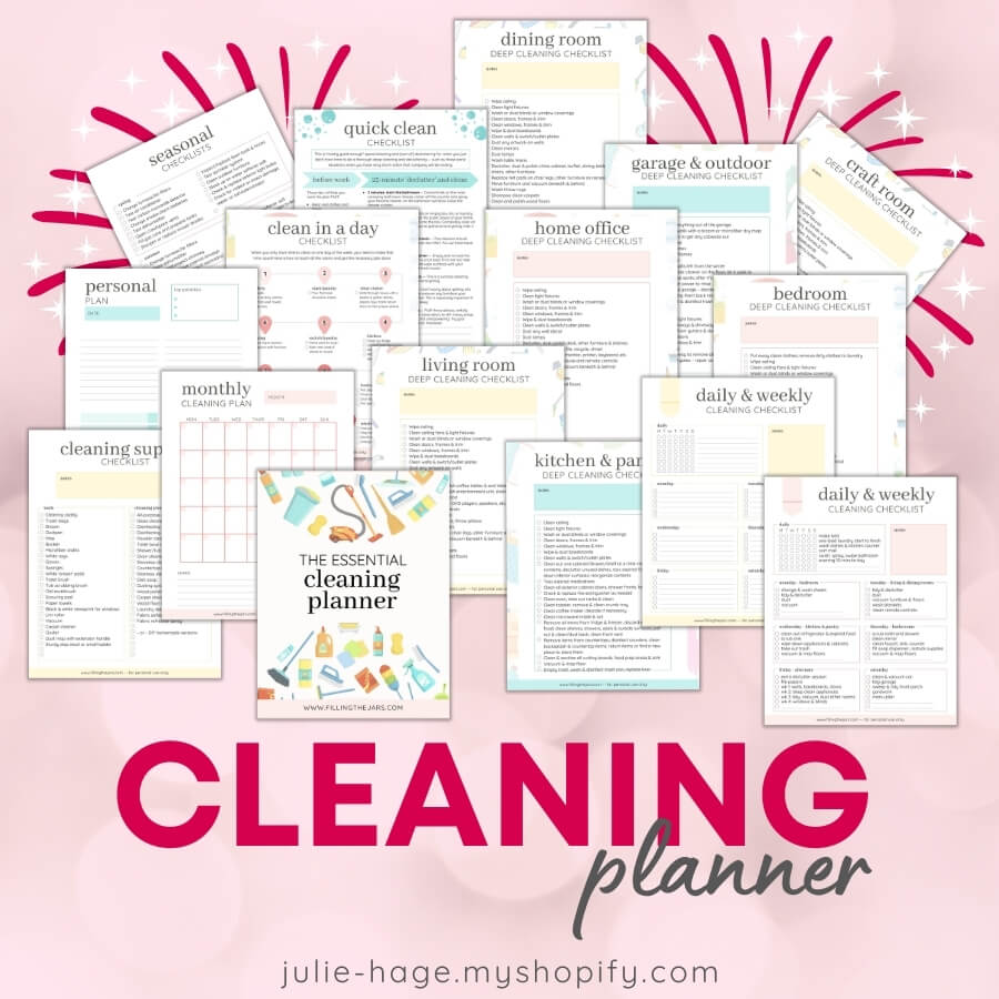 Everyday Essentials Cleaning Printable