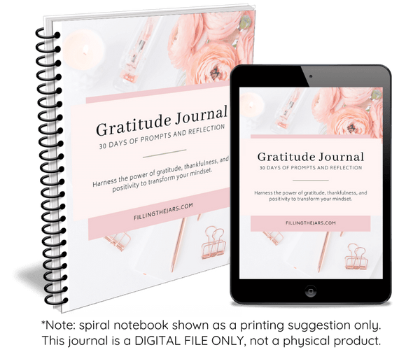 30-Day Gratitude Journal: printable *digital product*