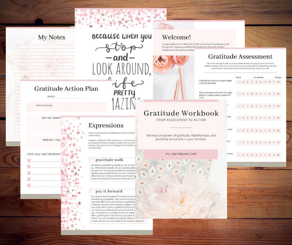 Gratitude Workbook: printable *digital product*