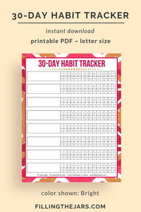 30-Day Habit Tracker [Bright]